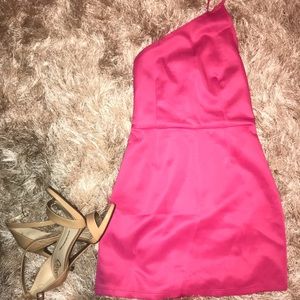Revolve Hot Pink Mini Dress